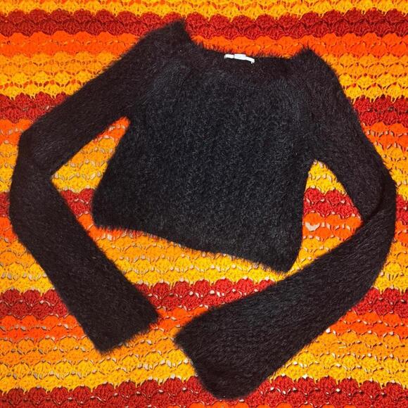 Kimchi Blue Sweaters - Kimchi Blue Women's Black Jumper